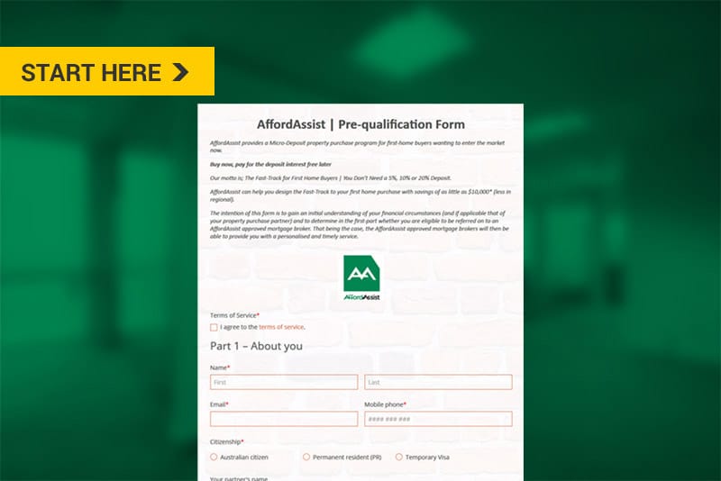 Pre Qualification Form - AffordAssist