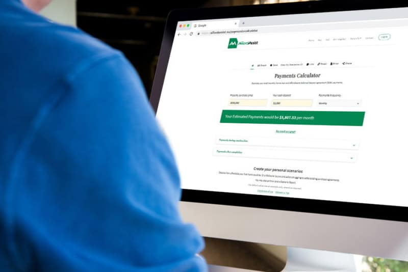 AffordAssist Payments Calculator